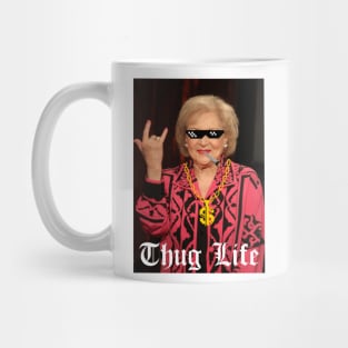 betty white thug life Mug